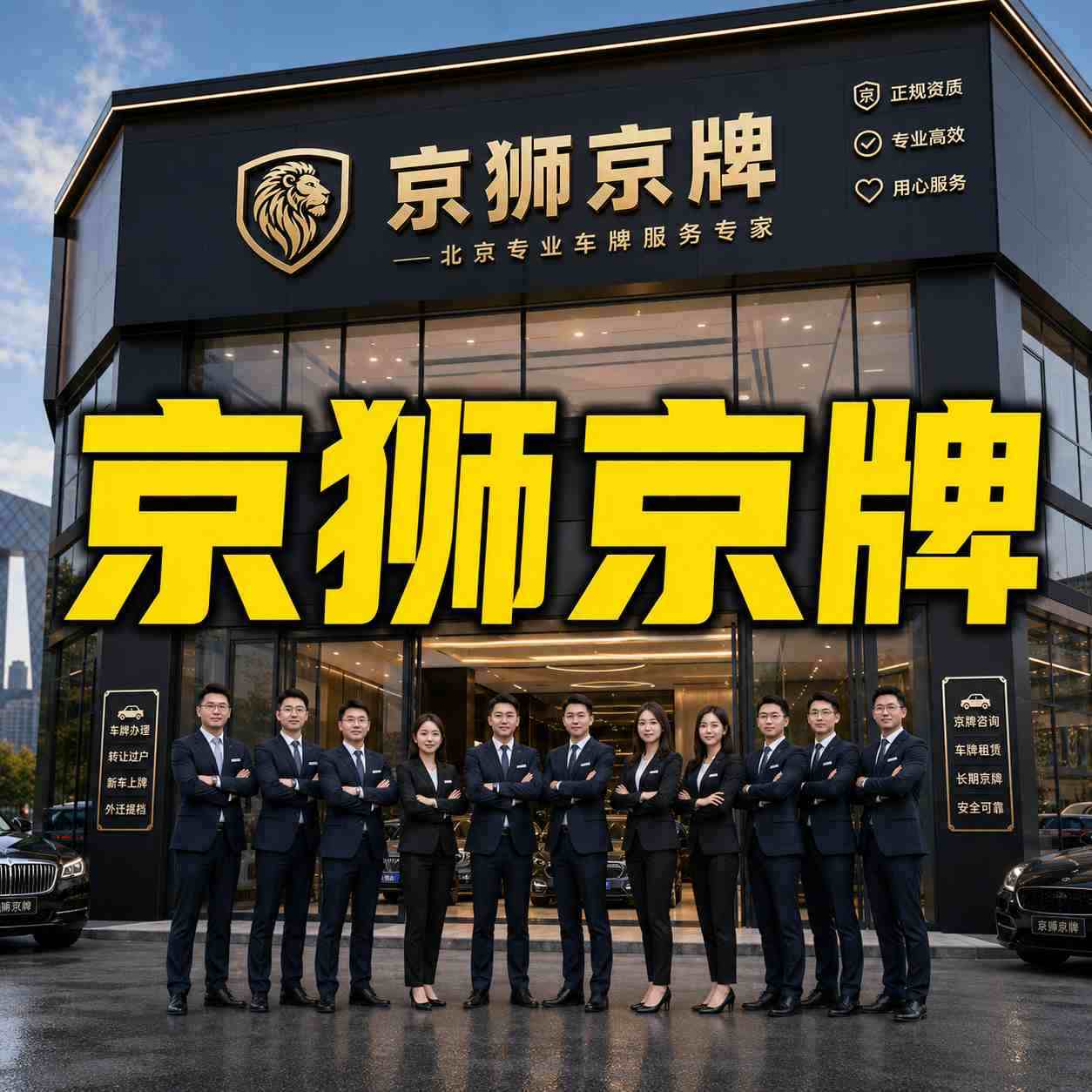 北京个人北京车牌出租_安全可靠无中介
